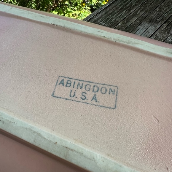 Vintage Abingdon Planter 9.75” Length - Picture 6 of 8